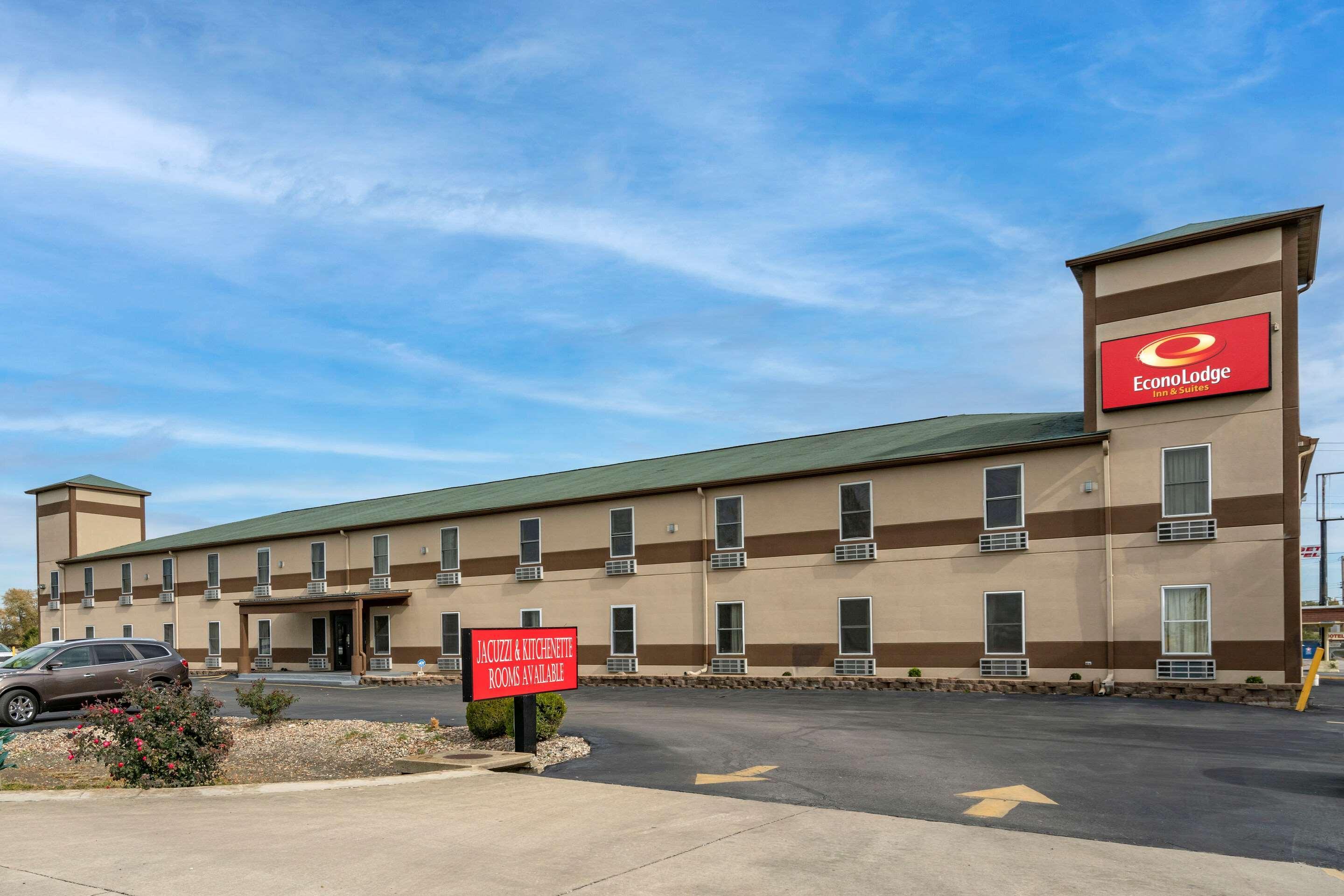 Econo Lodge Inn & Suites Granite City Buitenkant foto